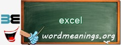 WordMeaning blackboard for excel